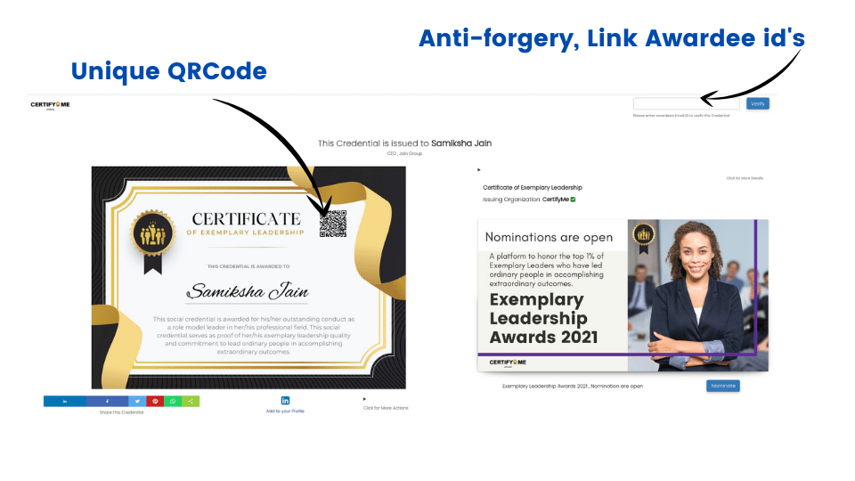 Seamless Verifiability