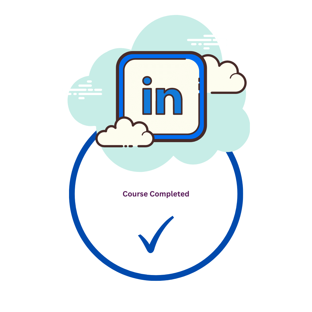 Add badge to LinkedIn and Share across 40+ Social Media