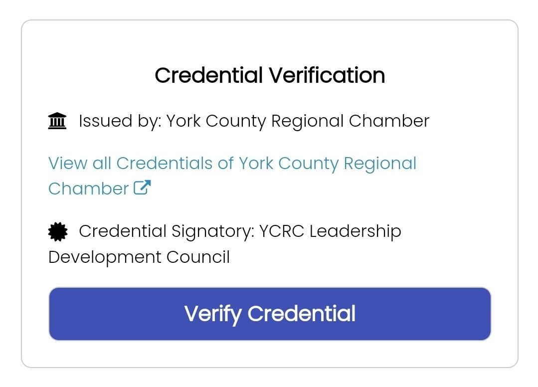 Verification Feature on Digital Credential CertifyMe