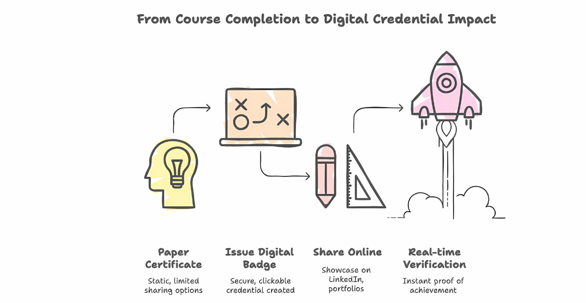 Cycle of digital credentials
