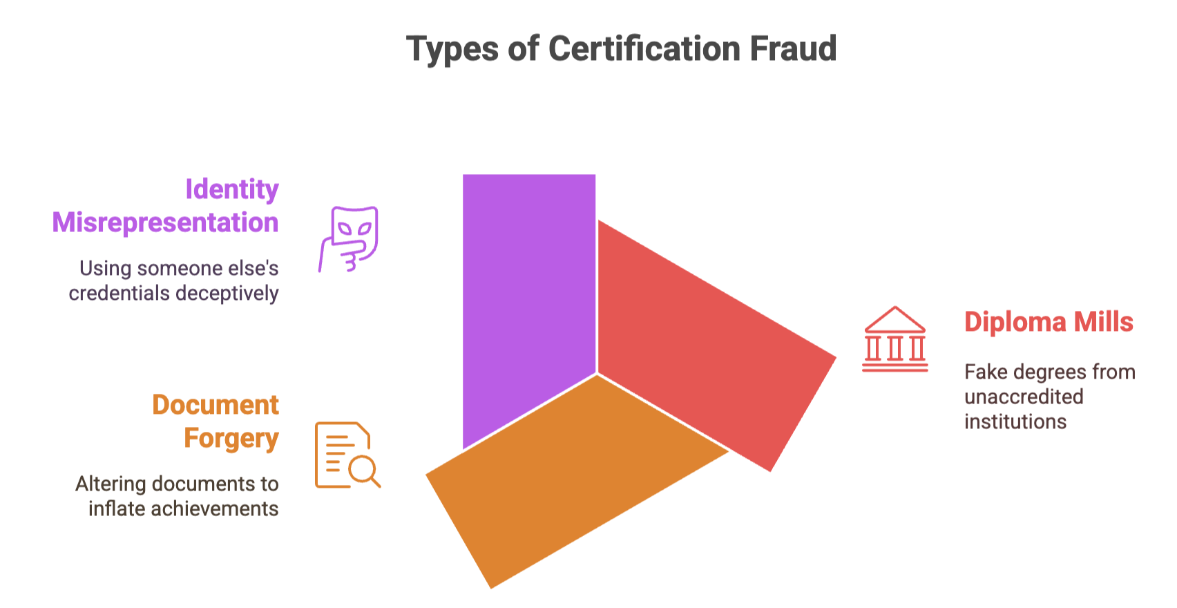 The various types of Certification fraud
